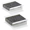 Mann Filter MANN-FILTER, CUK 1820-2 Filtro abitacolo, Carbone attivo | Per Autovetture, Filtrazione di polvere e polline, Riduzione degli odori, Qualità originale OE