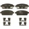 TRW GDB1844 Pastiglie Freno Set di 4 para Opel Mokka/Mokka X (J13) 2012 - Assale Posteriore e Altri Veicoli