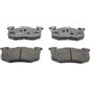FERODO Kit pastiglie freni Posteriore non predisposto per visualizzazione avviso usura senza accessori FDB558 Compatibilità con PEUGEOT 206 2 volumi/Coda spiovente 2A/C 205 II 20A/C, RENAULT, CITROËN