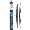 Bosch Tergicristalli Bosch Super Plus Spoiler SP20/20S, Lunghezza 500mm/500mm, 1 set per parabrezza anteriore, Solo per veicoli con guida a destra UK