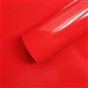 4R Quattroerre.it Foglio Pellicola Adesivo Rosso Corsa per Wrapping, 35 x 50 cm