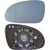 taros trade TarosTrade 57-0361-L-51394 Vetro Specchietto Retrovisore Riscaldabile Blu Lato Sinistro