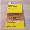 QUALITY PAPERBACKS I numeri della poesia. Guida alla metrica italiana