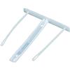 Bankers Box Fellowes 00895 Confezione Fastener Rilegatori, Passo 80 mm, Confezione da 100 Pezzi, Bianco