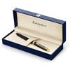 Waterman Hémisphère penna roller | nero opaco con finiture in oro 23 carati | punta fine con cartuccia di inchiostro nero | confezione regalo