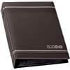 Durable 237558 - Telindex, rubrica telefonica ad anelli, 150 contatti, indice alfabetico 12 tasti, 25 fogli, 145 x 255 mm, carbone