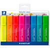 STAEDTLER Textsurfer Classic 364 Evidenziatori - 8 colori, ricaricabili