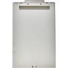 Westcott E-17003 00 Scatola porta moduli in alluminio, DIN A4, grande scomparto, apertura in basso