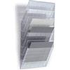 Durable - Flexiboxx 6 A4 Orizzontale, espositore da parete, f.to A4 orizzontale, 6 comparti, 348x620x95 mm, trasparente (cod. #1709785400)