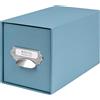 Rössler Papier 1327452150 - S.O.H.O. Cassetto porta CD, con etichetta inseribile e maniglia, denim, 1 pezzo