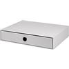 Rössler 1524452170 - S.O.H.O. Cassetto per DIN A4, con foro per le dita, Stone, 343 x 250 x 65 mm, 1 pz.