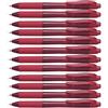 Pentel BL110 Energel X roller gel scatto 1.0 mm, Rosso 12 pz