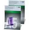 SIGEL Espositore da tavolo 21 x 30 cm - 2 pezzi | TA160, esposizione promozionale, banco, reception, fiera, inserimento rapido, formato verticale, informazione clienti