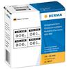 Herma Enclosure numbers self-adh. 2 labels printed in row black