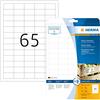 HERMA Etiketten A4 wei? 38,1x21,2 mm extrem haftend 1625 St.