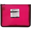 Grafoplás Grafoplas 4800654-Cartella portadocumenti con chiusura a zip, formato A4, colore: fucsia