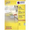 Avery Zweckform Avery 3449 Etichetta Laser/Inchiostro 70X37, Blu