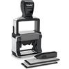 Trodat Professional 5253 Typo, Timbro Autoinchiostrante Fai-da-Te Componibile, max 6 Righe, Impronta 49 x 28 mm, Cartuccia Inclusa di Colore Nero, Struttura in Acciaio Inox Robusta per Uso intensivo