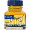 Winsor & Newton WN INCHIOSTRO PER CALLIGRAFIA 30ML GIALLO WINSOR