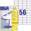 Avery Zweckform Avery 3668 Etichetta Multiuso 52.2X21.2 mm