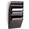Durable - Flexiboxx 6 A4 Orizzontale, espositore da parete, f.to A4 orizzontale, 6 comparti, 348x620x95 mm, nero (cod. #1709785060)