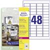 Avery Italia Avery White Heavy Duty Laser Labels - printer labels (White, Self-adhesive printer label, A4, Polyester, Laser, Rectangle), 960 Pezzi