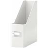 LEITZ Click Store Portariviste - Bianco Metallizzato - 60470001, A4
