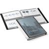 Durable 243401 - Duralook Plus, portalistino per documenti A4, copertina con tasca trasparente, etichetta longitudinale, 40 buste, nero