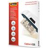 Fellowes 5328502 Pouches di Plastificazione, Formato A4, 125 Micron, Confezione da 100 Pezzi, Opaco