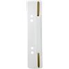 Durable 690102 - Flexi Filing Strips, pressino fermafogli, 38x150 mm, foratura 60/80 mm, bianco, confezione da 250 pezzi
