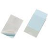 Durable Tasca adesiva Pocketfix, cartellini prezzi con inserto in cartoncino, porta prezzi, 94 x 63 mm, 100 pezzi, trasparente, 827919