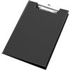 VELOFLEX 4804080 - Clipboard DIN A4, con coperchio, in PVC, con portablocco apribile, colore: Nero
