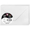 Clairefontaine 54030C - Pacco da 20 Buste gommate - Formato 7,5x10cm - 120g/m² - Colore bianco iridescente -InvitI Eventi e Corrispondenza - Gamma Pollen - Carta Premium Liscia