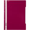 Durable Spillatrice per display 252335 resistente (A4 standard, PP) confezione da 25 rosso porpora
