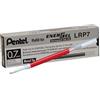 Pentel LRP7 Refill Energel Permanent 0,7 mm rosso 12 pz