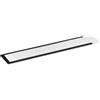 Durable 171958 C-Profile Porta Etichetta Magnetico, Ritagliabile, 200x40 mm, Carbone, Confezione da 5 Pezzi