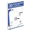 Clairefontaine 825050C - Confezione da 50 Buste Bianche C4-229x324 mm - Autoadesive - 120g/m²