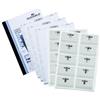 Durable 869900 - Kit portanome, con combi clip, personalizzabile, 54x90 mm, confezione da 20 pezzi