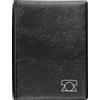 BRUNNEN 106434090 - Raccoglitore ad anelli, formato A5, 18 x 23,5 cm, 26 pezzi, colore: Nero