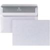 POSTHORN MADE BY BONG Posthorn - Buste formato C6 (1000 pezzi), senza finestra e con doppia patta autoadesiva, buste bianche con stampa interna grigia, 114 x 162 mm, 75 g/m²