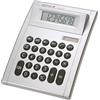 Genie 50DC - Calcolatrice tascabile con display sporgente a 8 cifre, argento