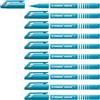 STABILO SENSOR F - Fineliner con punta ammortizzata - Tratto Fine (0,3 mm) - Confezione da 10 - Turchese