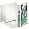 Leitz 42850001 raccoglitore ad anelli Polipropilene (PP) Bianco