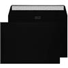 Blake Colour 162 x 229 mm 120 g/m2 Portafoglio Stacca e sigilla (45314) Nero intenso, Confezione da 500