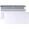 POSTHORN MADE BY BONG Bong 1220617 Posthorn - Busta da lettera in formato DIN lungo, gommata con interno grigio, dimensioni 110 x 220 mm, 100 pezzi, colore: Bianco