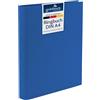 goldbuch 37916 - Raccoglitore ad anelli per foto Bella Vista, 26 x 32 cm, raccoglitore per foto in lino, formato DIN A4, ideale per viaggi e vacanze, colore: blu