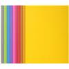 Exacompta Cod. 210001E Confezione da 100 cartelline rigide ROCK'S da 210 g/m² colori vivaci cartelline certificate PEFC™ 24X32cm per formato A4 10 colori assortiti