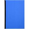 Exacompta EverCover - Copertine per raccoglitori in pelle effetto grana, formato A4, 270 g/m², riciclate al 100%, blu, confezione da 100