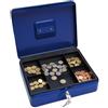 Wedo 145403X Gr. 4 Cassetta Portavalori, 30.0 x 24.0 x 9.0 cm, Blu