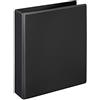 VELOFLEX 1159080 - Raccoglitore ad anelli Comfort, raccoglitore ad anelli, cartella, DIN A5, meccanismo a 2 anelli, 194 x 230 x 38 mm, PVC, nero